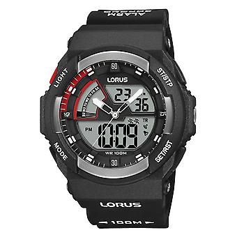 Lorus Digital Man Watch Analog/Digital Quartz with Silicone Bracelet R2321MX9