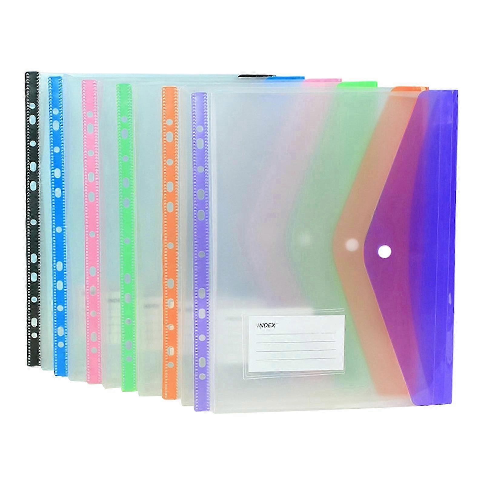 Expandable PP File Pocket Snap Seal