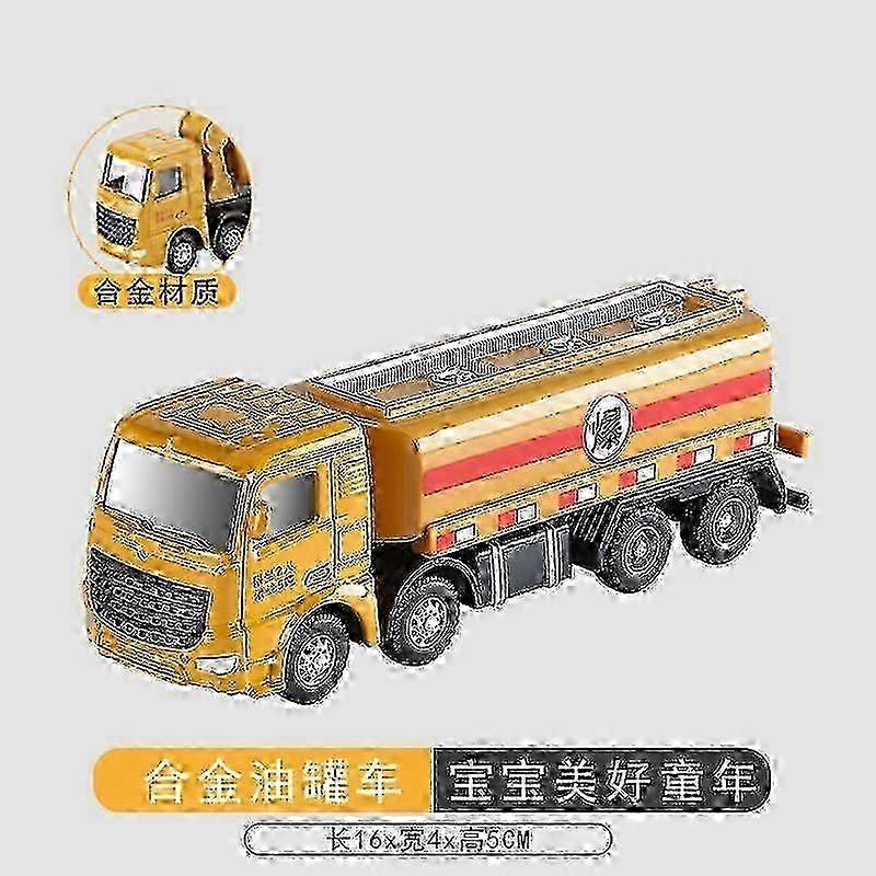 Large Alloy Construction Excavator Toy