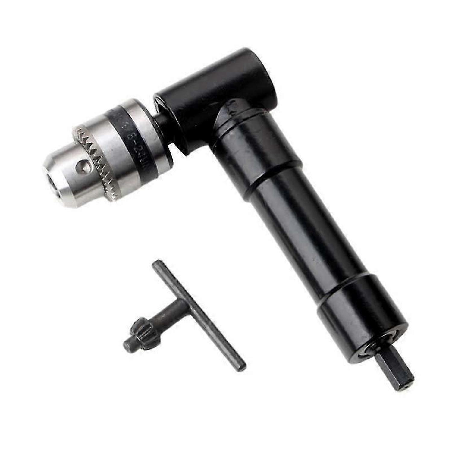 Right-Angle Electric Drill Three-Claw Chuck Corner Device Right-Angle Corner Device with Key Corner