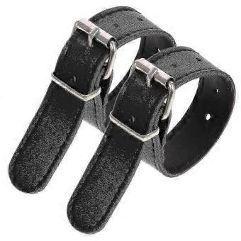 1 Pair of Bike Basket PU Straps Bicycle Straps Basket Strap Bicycle Front Basket PU Straps-Good
