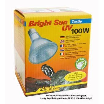 UV Turtle - 100W metalhalogenlampe til E27-fatninger - lampe til reptiler.