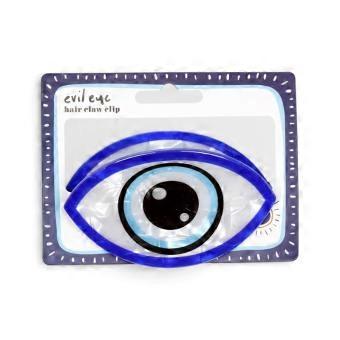 Puckator Evil Eye Oval Hair Claw Clip CLIP05 | Acotis - Metal / PVC