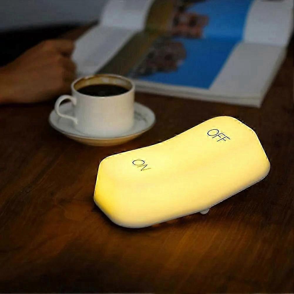 Led Table Lamp Gravitys Sensor Light USB Charging Switch Light Small Night Light for Bedroom Bedside Night Light,A