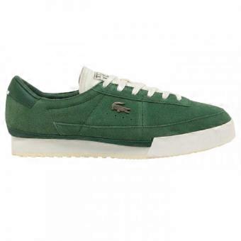 Lacoste Mens Aura Retro Leather Trainers