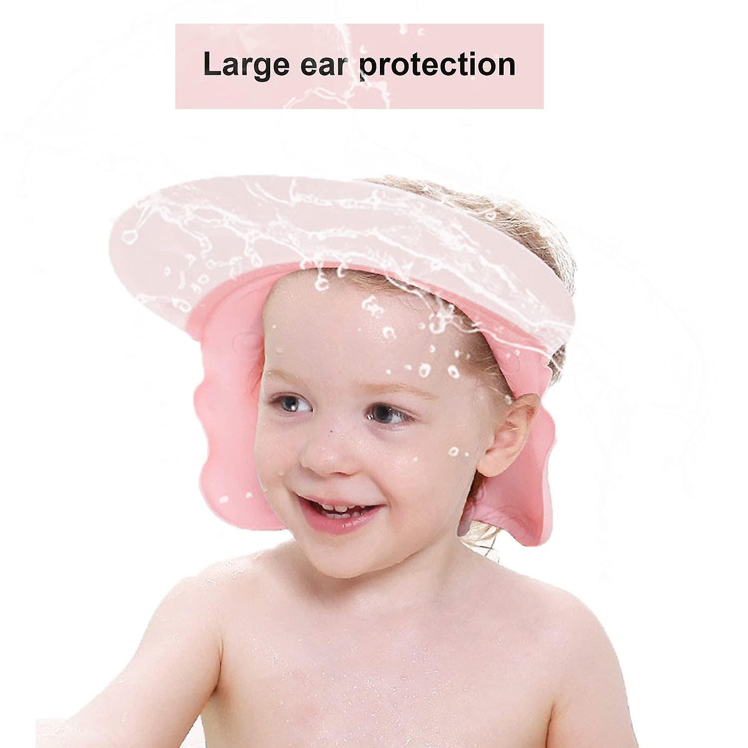 Kids Shower Hat, Baby Shower Cap, Baby Bath Visor, Adjustable