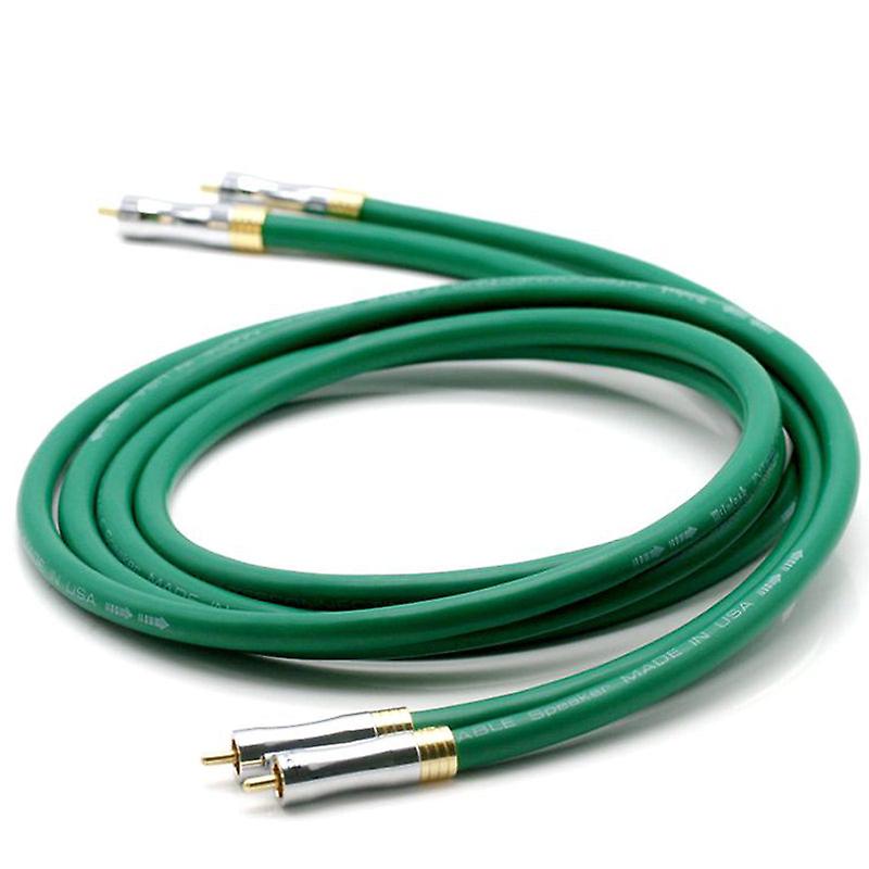 Pair Mcintosh Rca Cable Copper + Silver Plated Core Audiophile Hifi Audio Line
