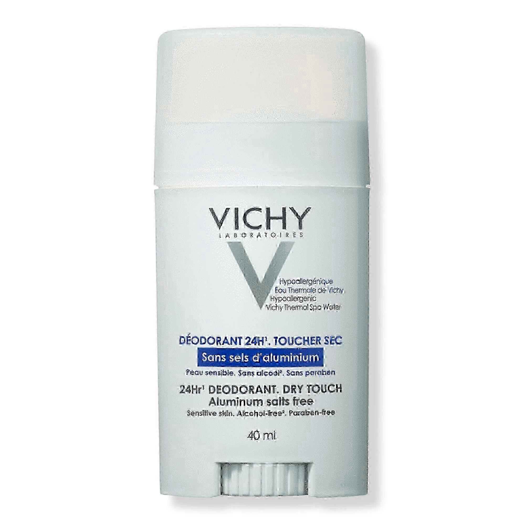 Vichy 无铝 24 小时干触除臭剂,1.3 盎司