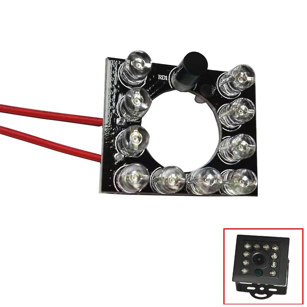 Infrared Led Light Module For Square Camera With Photoresistance