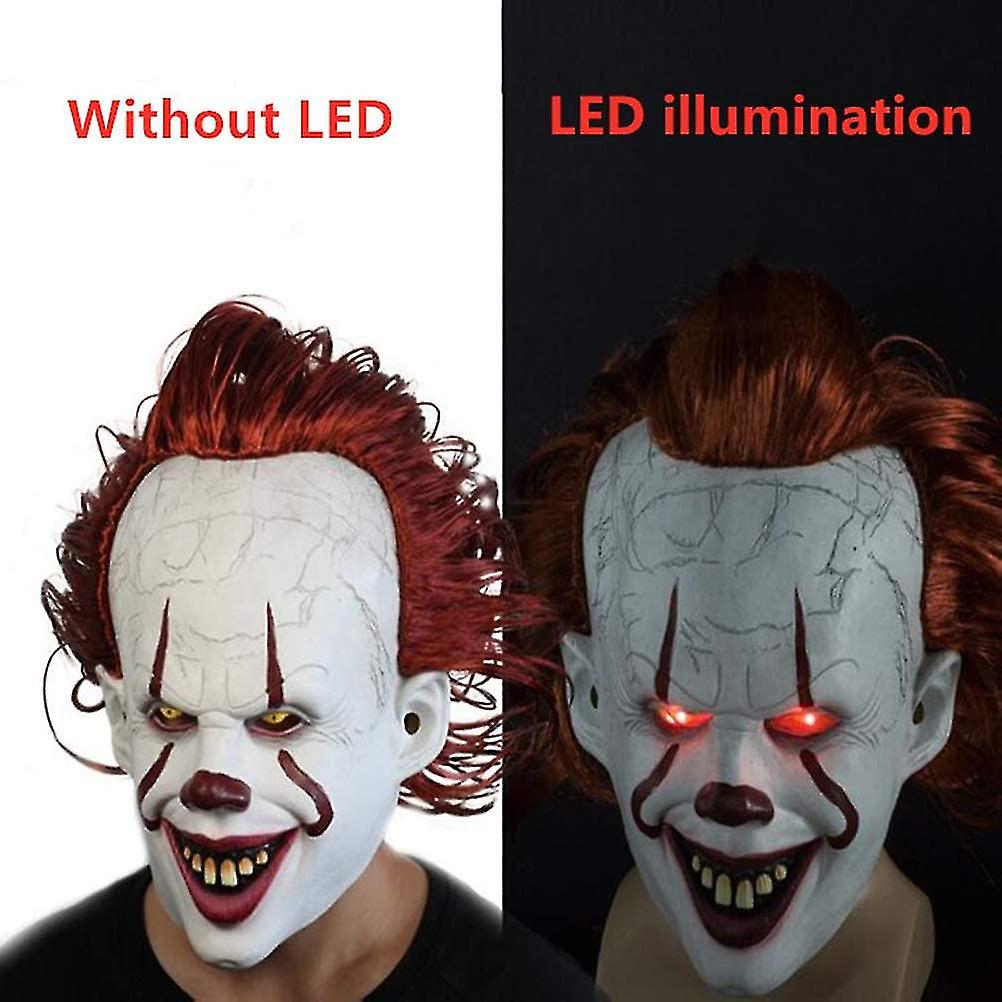Baogao Halloween Scary Cosplay Pennywise Costume, Costume Outfit, Halloween Minion Costumes Suits For Adults/Men/Women Deluxe IT Adult S-3XL Baogao Halloween Scary Cosplay Pennywise Costume, Costume Outfit, Halloween Minion Costumes Suits For Adults/Men/Women Deluxe IT Adult S-3XL