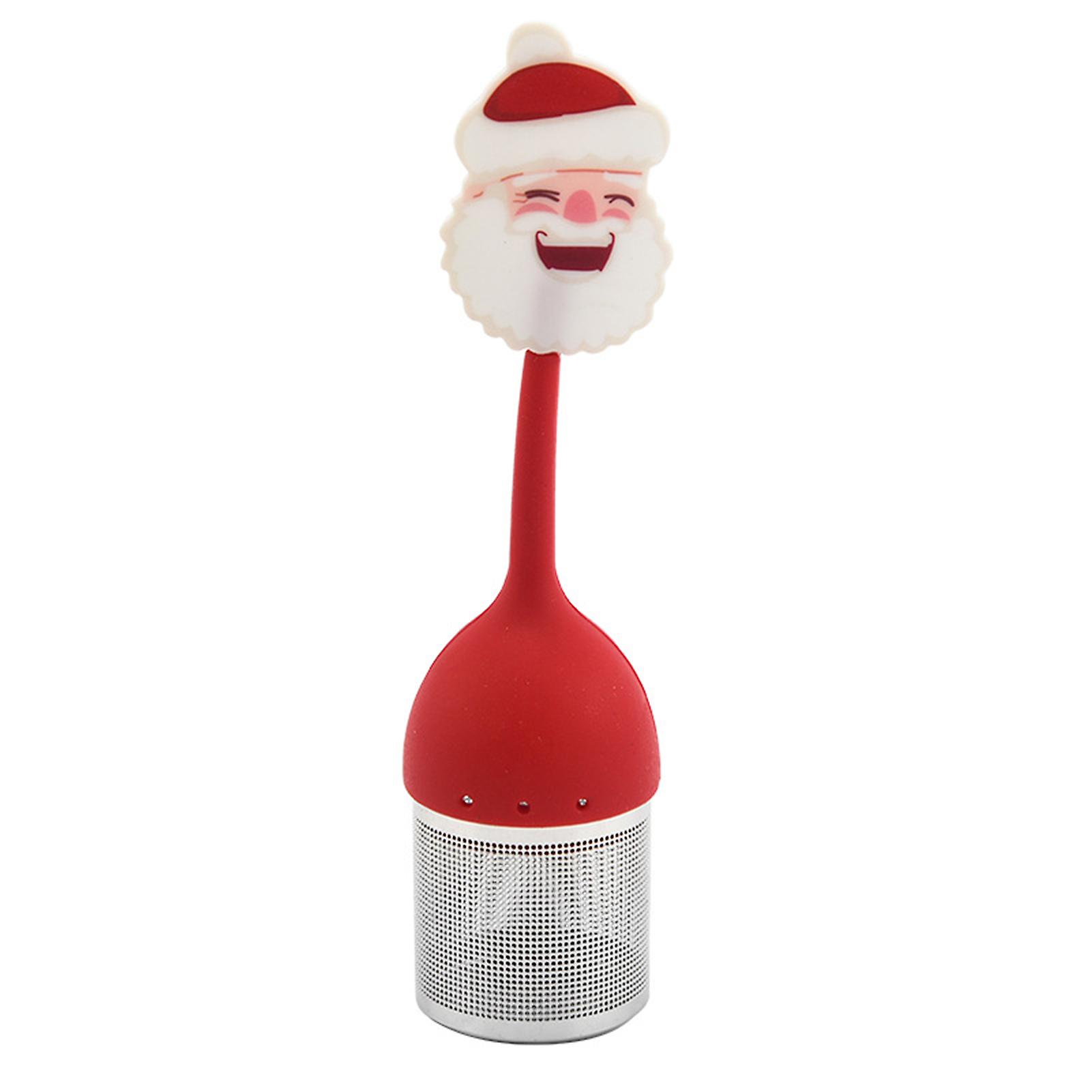 Christmas Theme Tea Infuser Filter High Temperature And Corrosion Resistant Filter