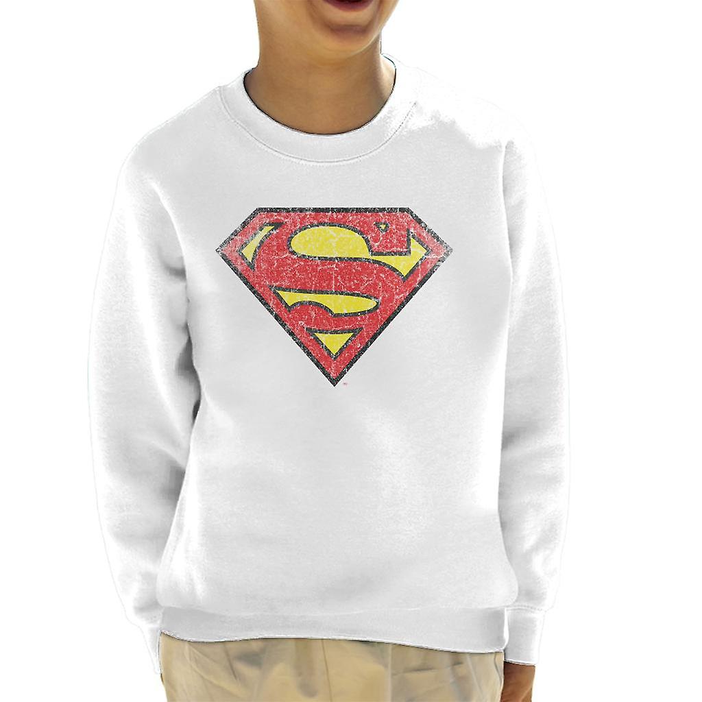 Superman Faded Logo Kid's Sweatshirt