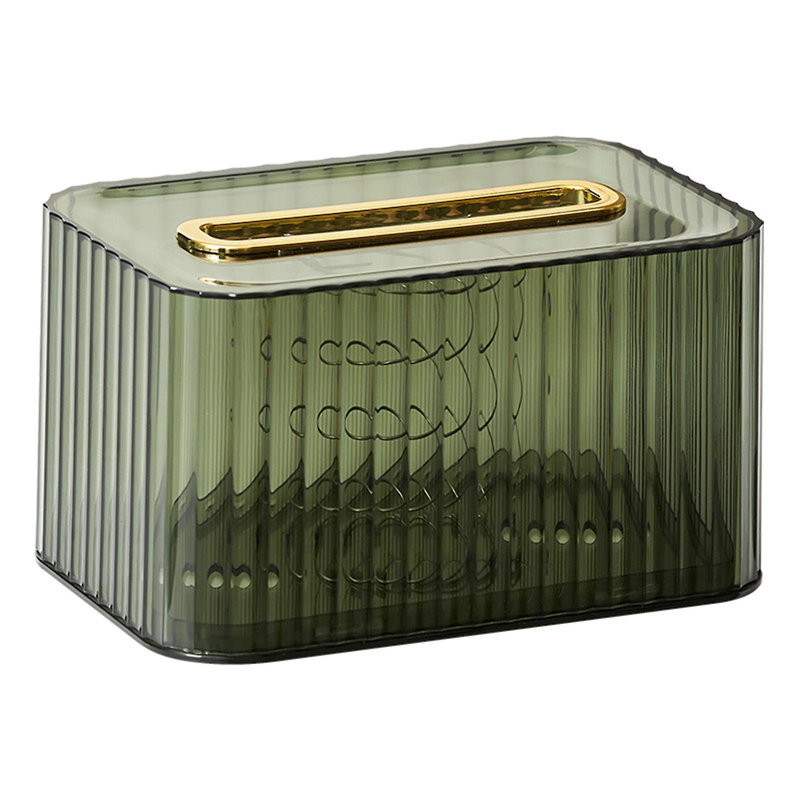 Roll Tissue Paper Box With Spring Simple Durable Tissue Box