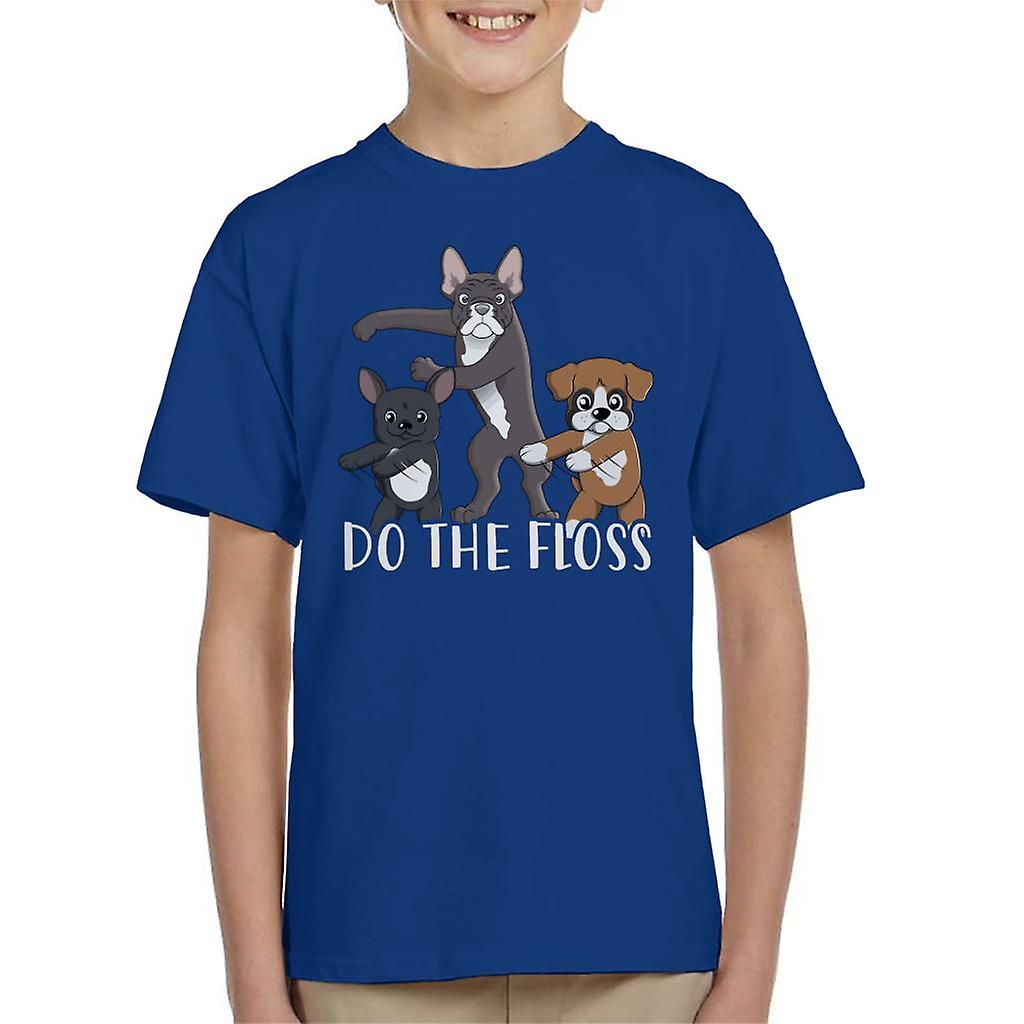 Roztomilý Pet Psy do FLOSS Kid ' s T-shirt