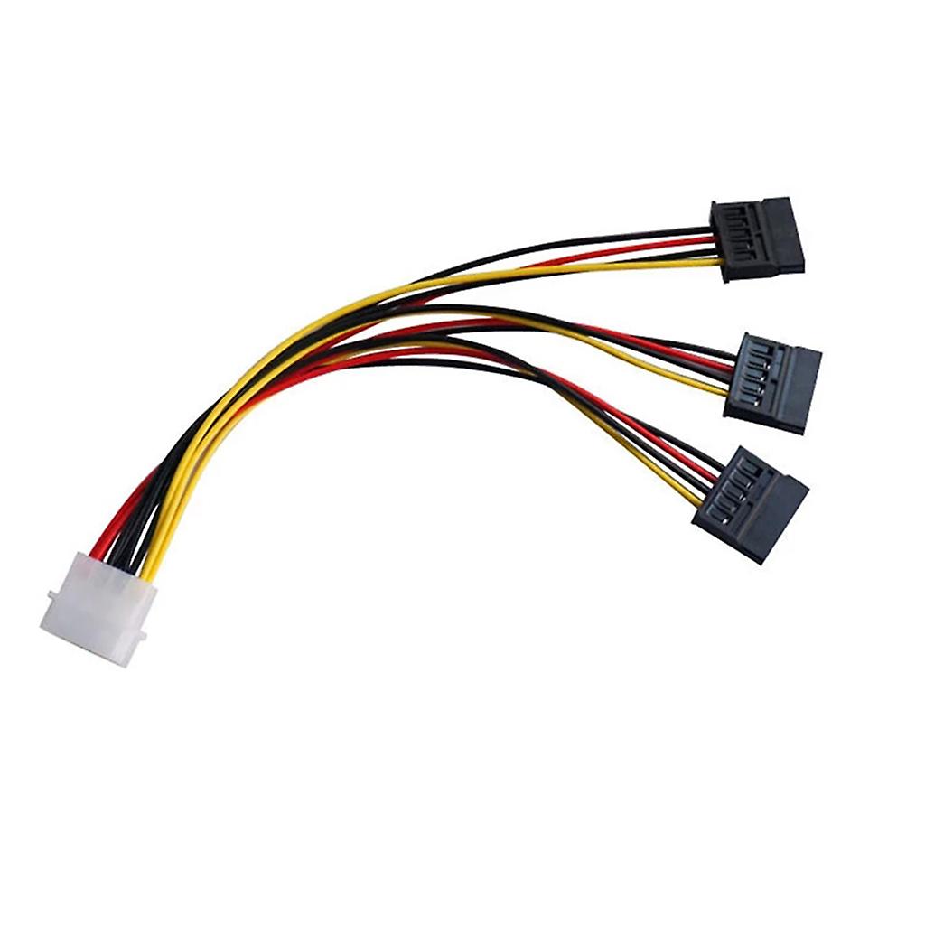 SATA To IDE Power Cord One To Three Sata To 4pin Female Hard Disk Power Cord