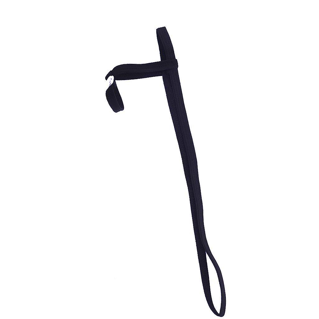 Mænd Open Front Thong Undertøj-4 Farve Sort