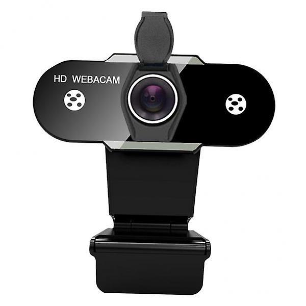2xUSB HD Webcam Web Cam Camera for PC Laptop Desktop Computer 1080P with Cover