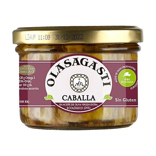 Mackerel fillets in crystal olive oil 190 g