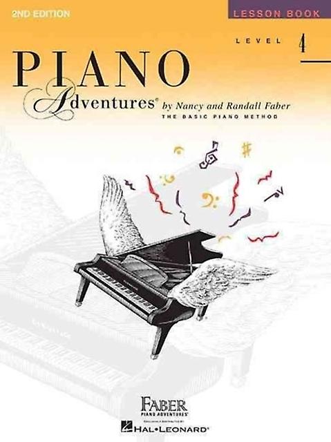 Piano Adventures Lesson Book Vol. 4 Book Book