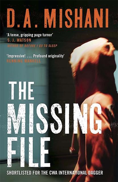 The Missing File by D. A. Mishani Paperback Book