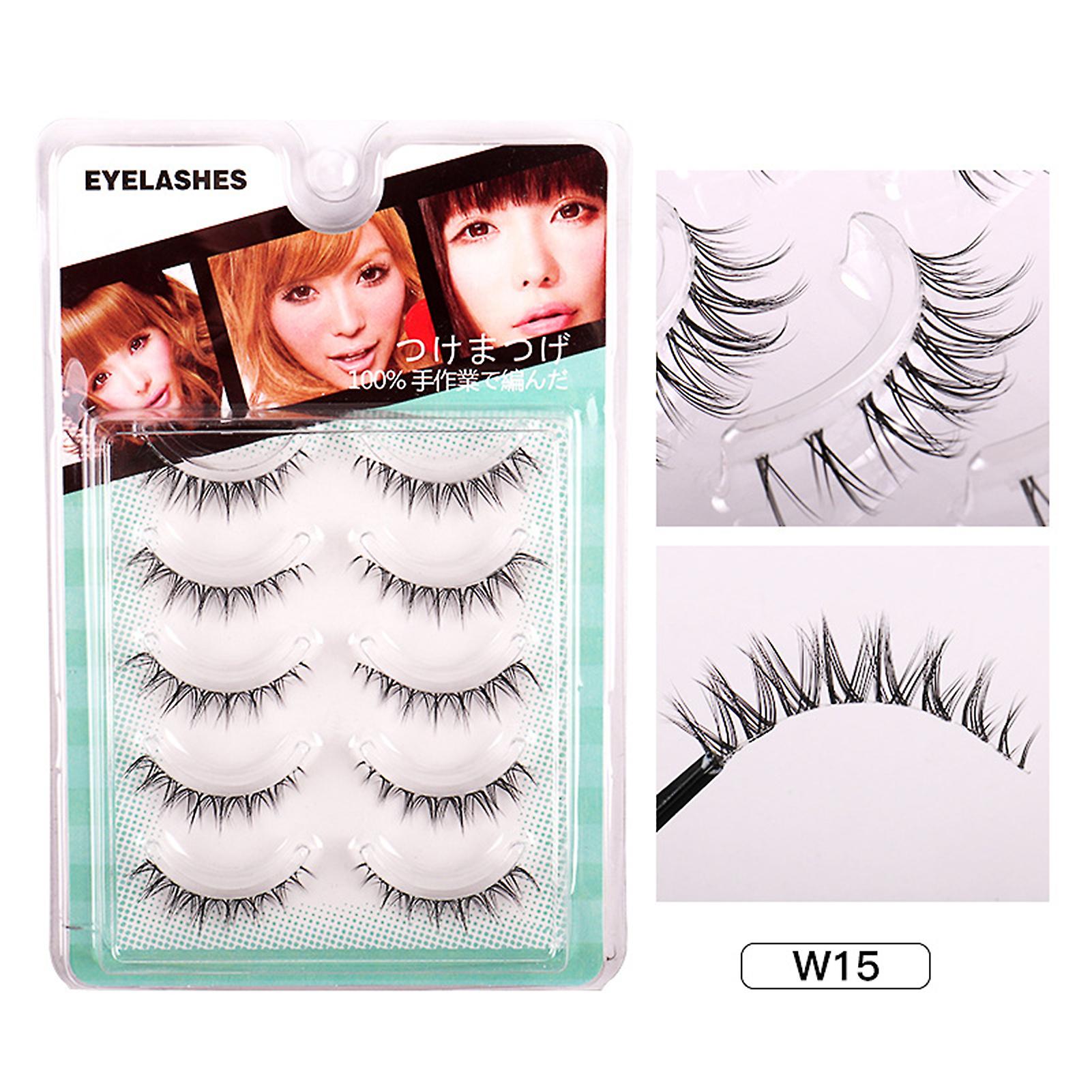 Simulation False Eyelashes Multilayered Bushy Curling Up Lashes