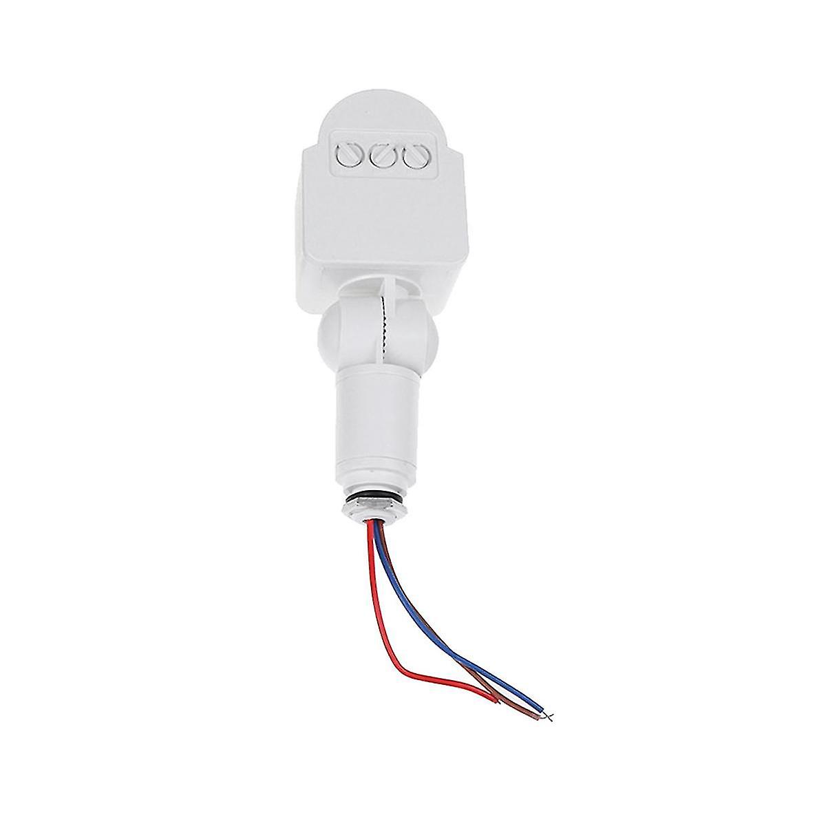 Led Motion Sensor 220v Automatic Infrared Pir Movement Detector Wall Mount Timer Outdoor 12v Sensor