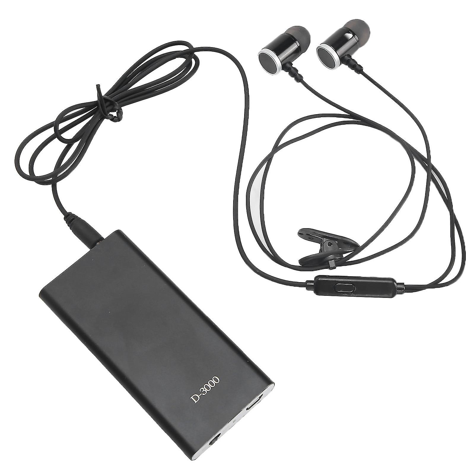 D3000 Digital Hearing Amplifier Noise Reduction Black 145g