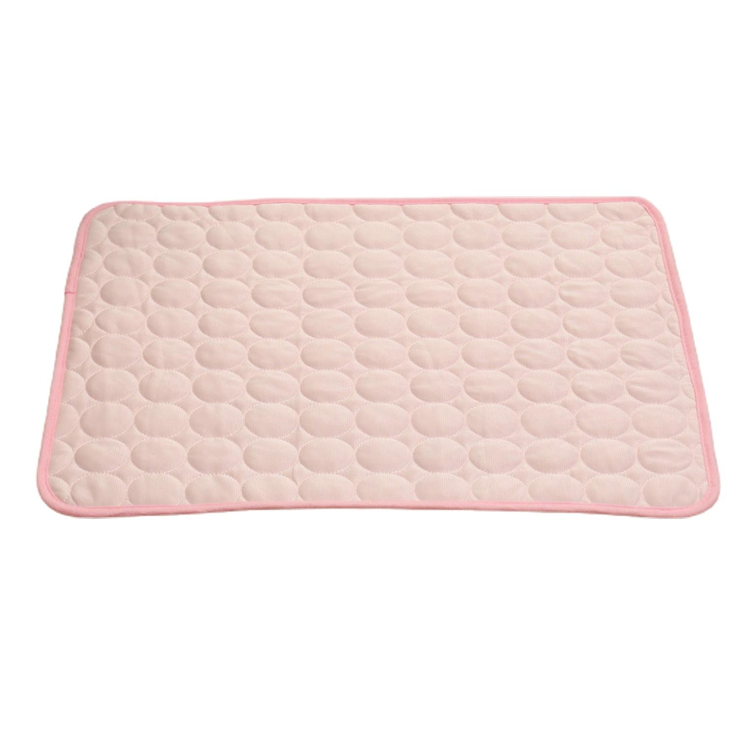 Pet Cooling Mat Breathable Absorb Body Heat Cotton Soft Large Summer Ice Pet Cushion for Puppy