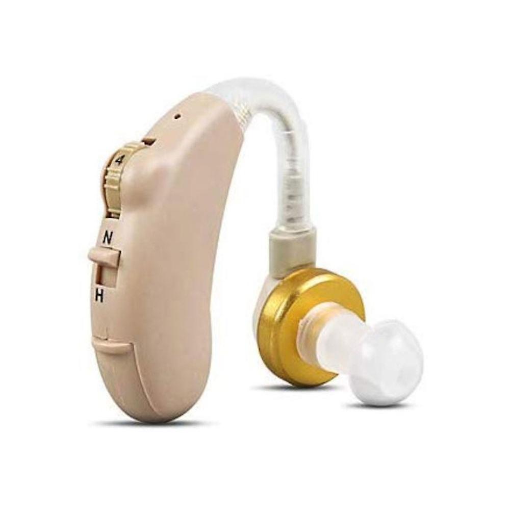 V-185 Mini Rechargeable Ear Back Type Hearing Device Volumes Control Sound Amplifier