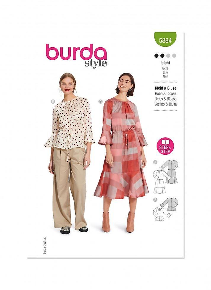 Burda Paper Sewing Pattern 5884