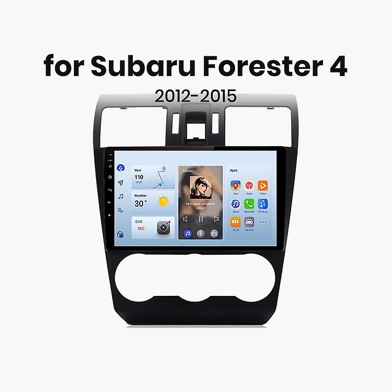 2 din Android Auto Radio for Subaru Forester 4 SJ 2012-2015 Carplay Car Multimedia GPS DSP autoradio