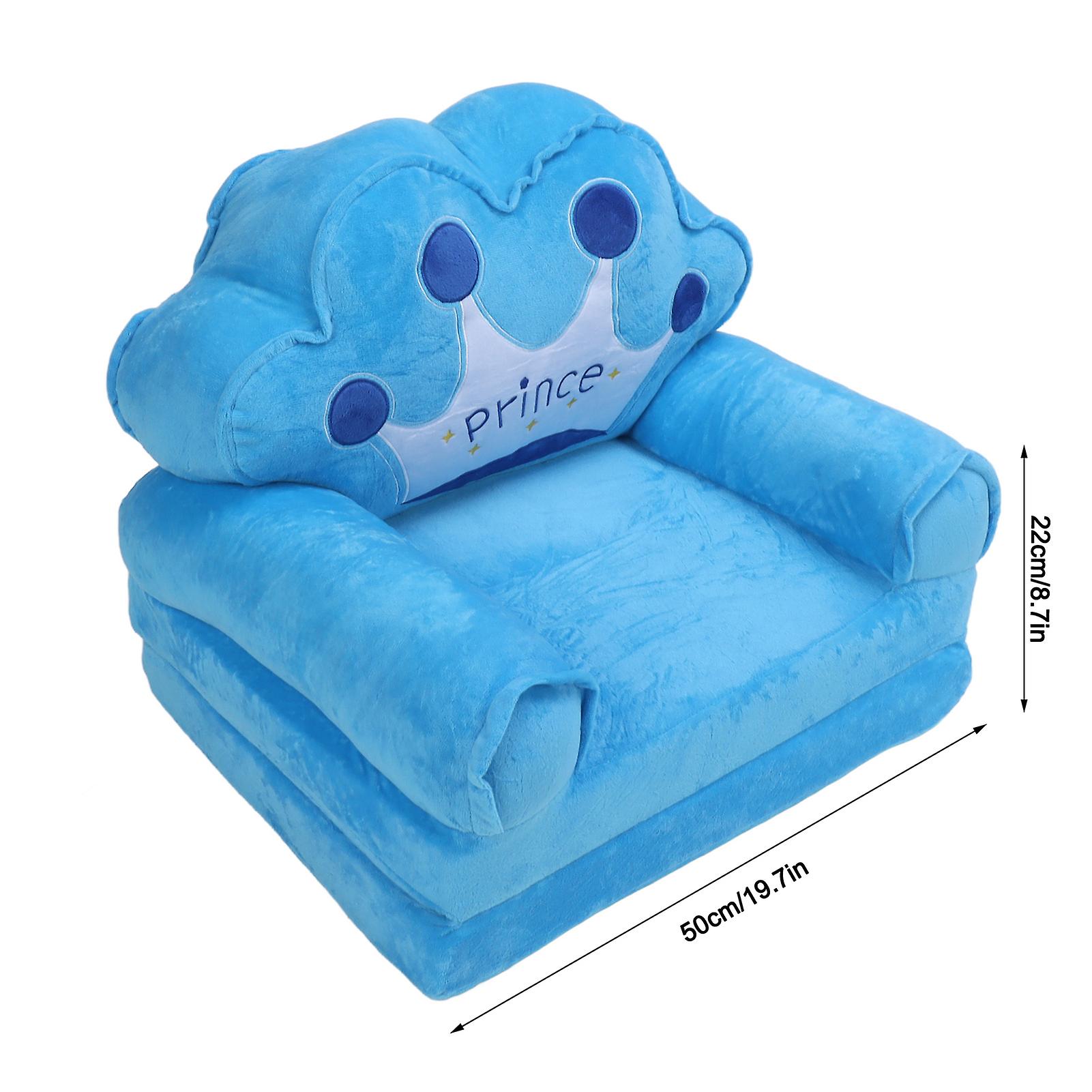 Children's sofa, foldable sofa bed, comfortable and cute, cartoon pattern, two layers