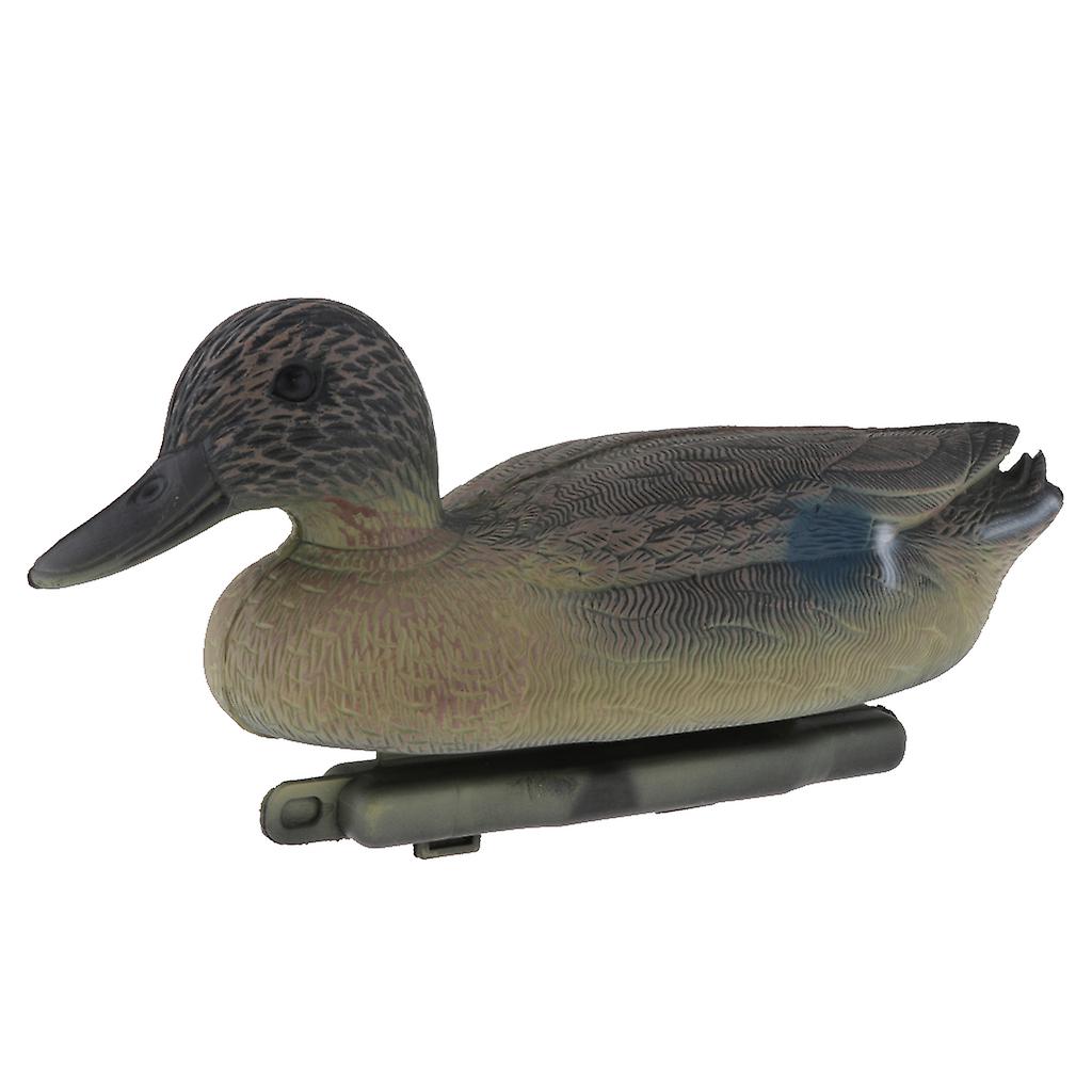 Duck Decoy Floating Decoy Lifelike Duck Garden Decors Ornaments Scarecrow