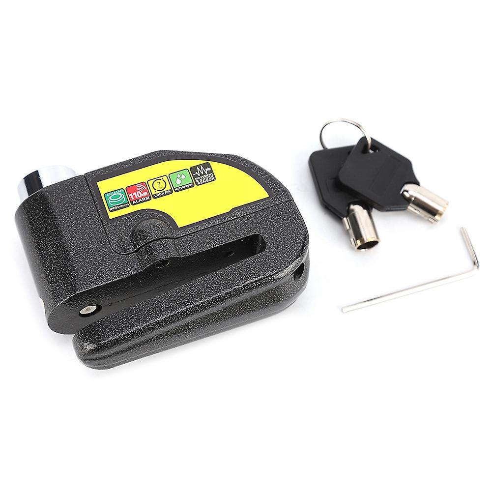 120dB Anti-Theft Motorcycle Disc Brake Lock - 360° Security with Alarm System