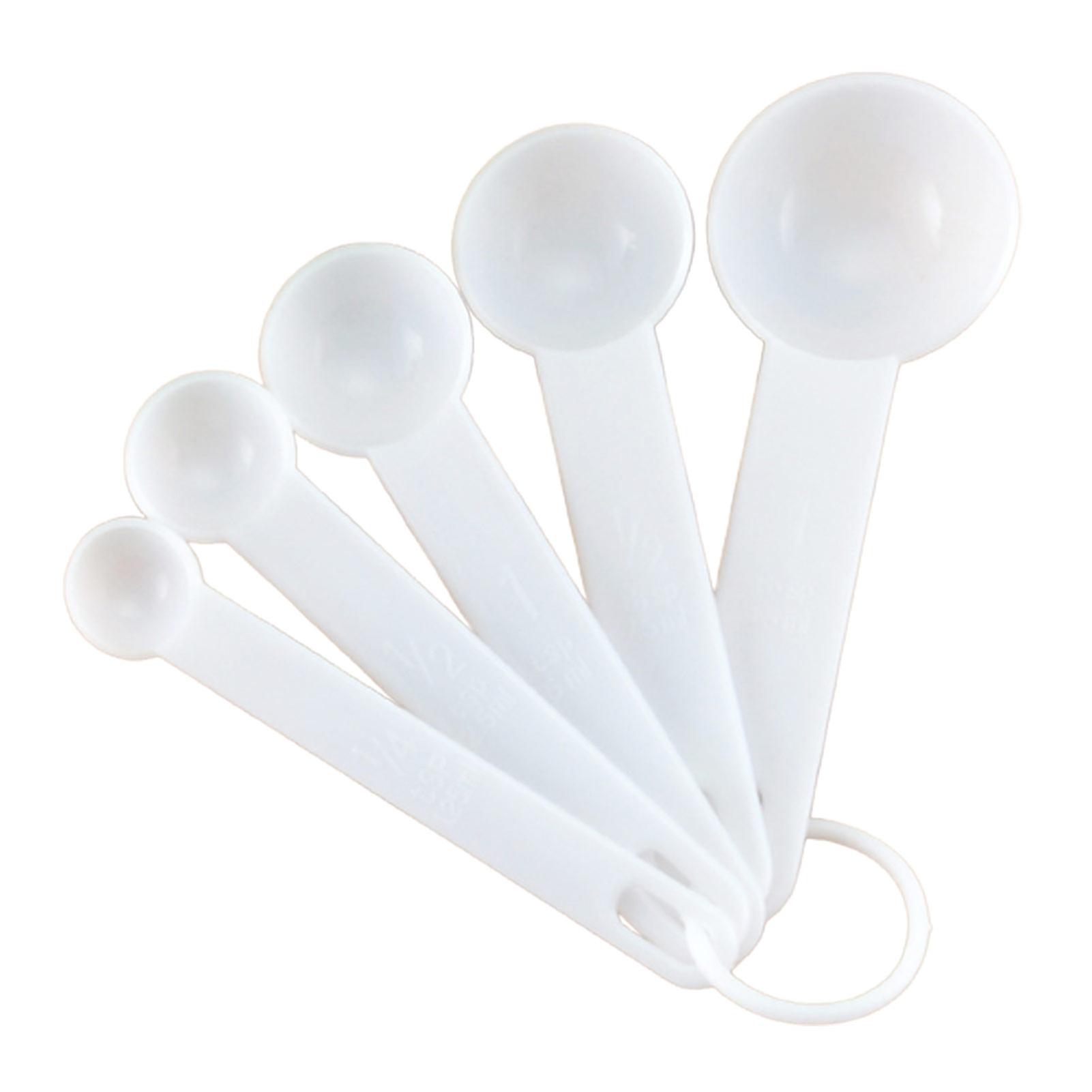 Kitchen Measuring Spoon 5Pcs Coffee Sugar Measuring Cups with Scale Tools for Liquids & Powders