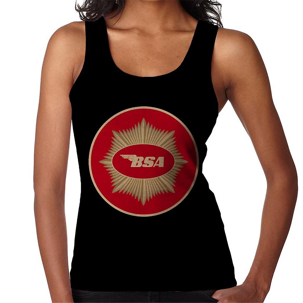 BSA Motorcycle Red Logo Women's Vest