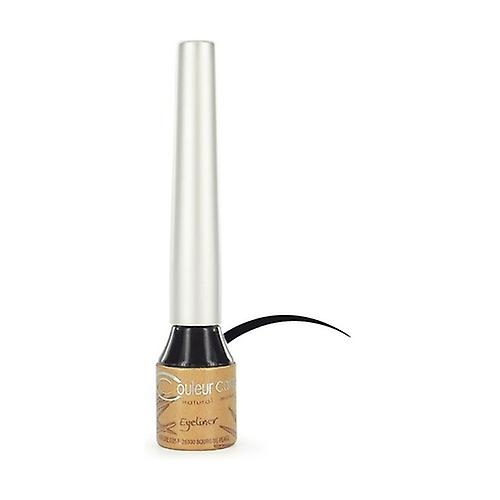Eye Liner 07 black organic brush applicator 4 ml