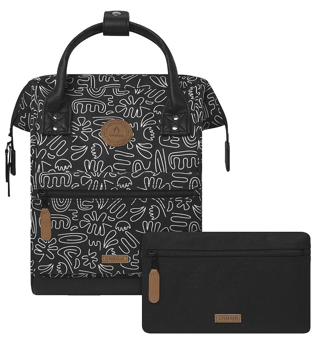 Cabaia Adventurer All Over Small Backpack - Amiens Black