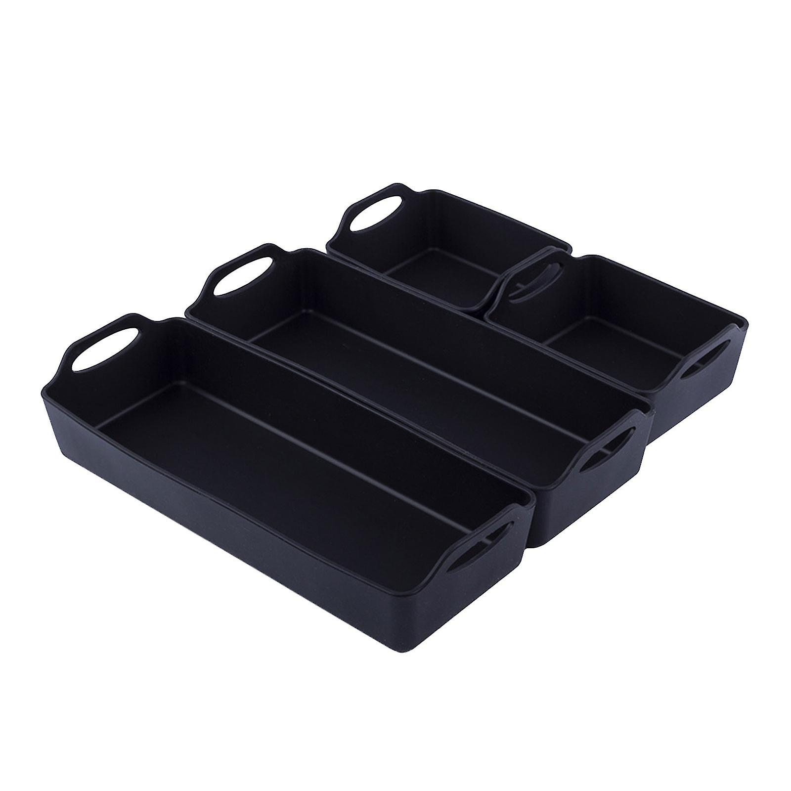 4pcs Silicone Baking Sheet Pan Dividers Reusable Nonstick Bakeware Set