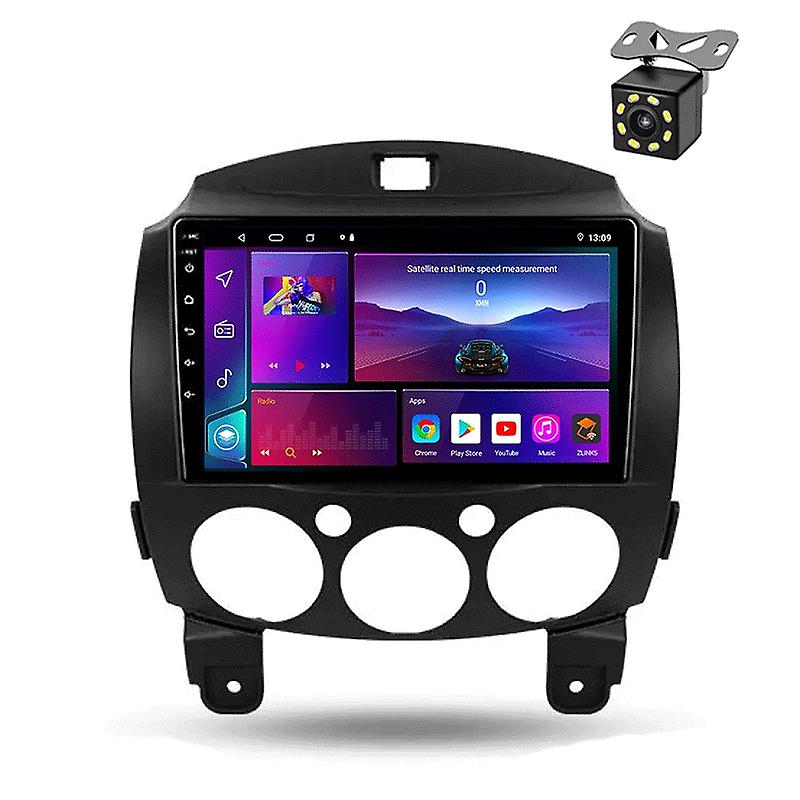 2 Din Car Radio For MAZDA 2 Mazda2 2007-2014 Android Multimedia Video Player Navigation GPS Carplay