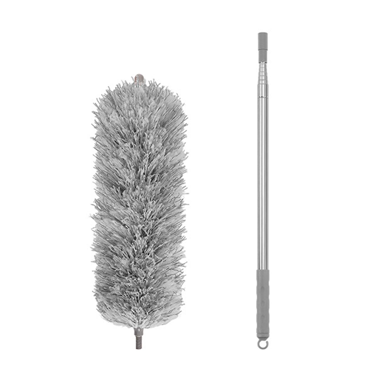Retractable Duster with Long Pole Multifunctional Dust Sweeping Tool for Sofa Bed Desk