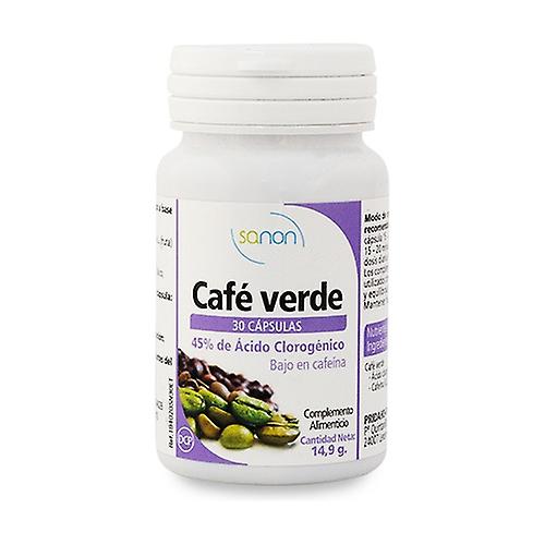 Green Coffee without Caffeine 30 capsules of 495mg