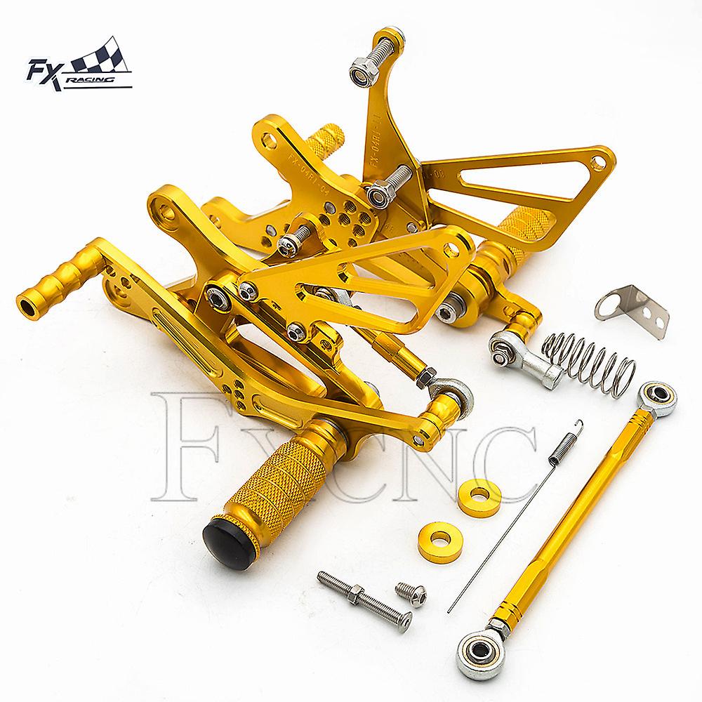 Für Yamaha YZF R1 YZF-R1 YZFR1 1998 1999 2000 2001 2002 2003 CNC Einstellbare GP Shift Fußrastenanlage Fußrasten Fußrasten Hinten fußrastenanlage