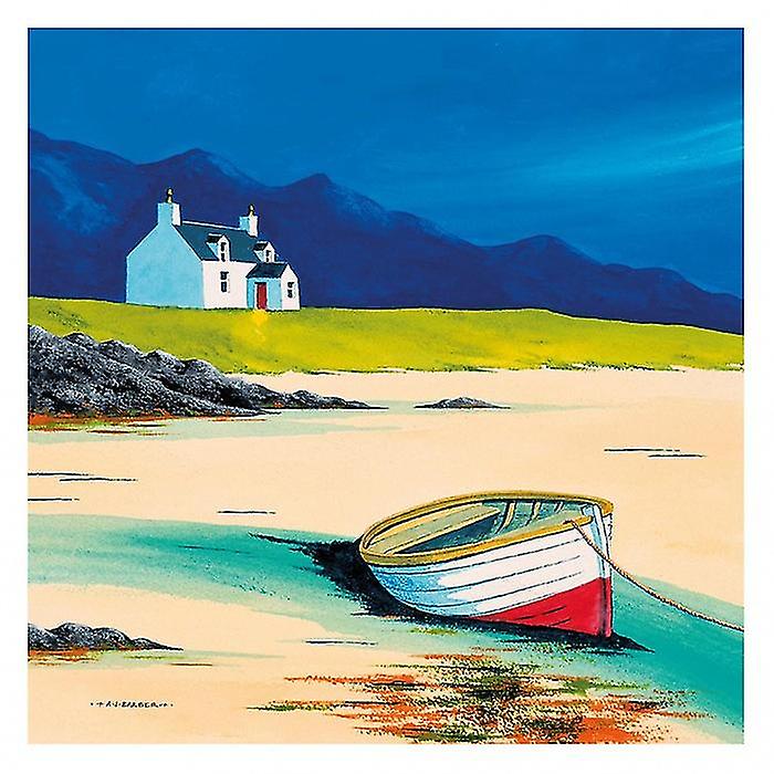 Anthony Barber Low Tide - Lewis Canvas Print