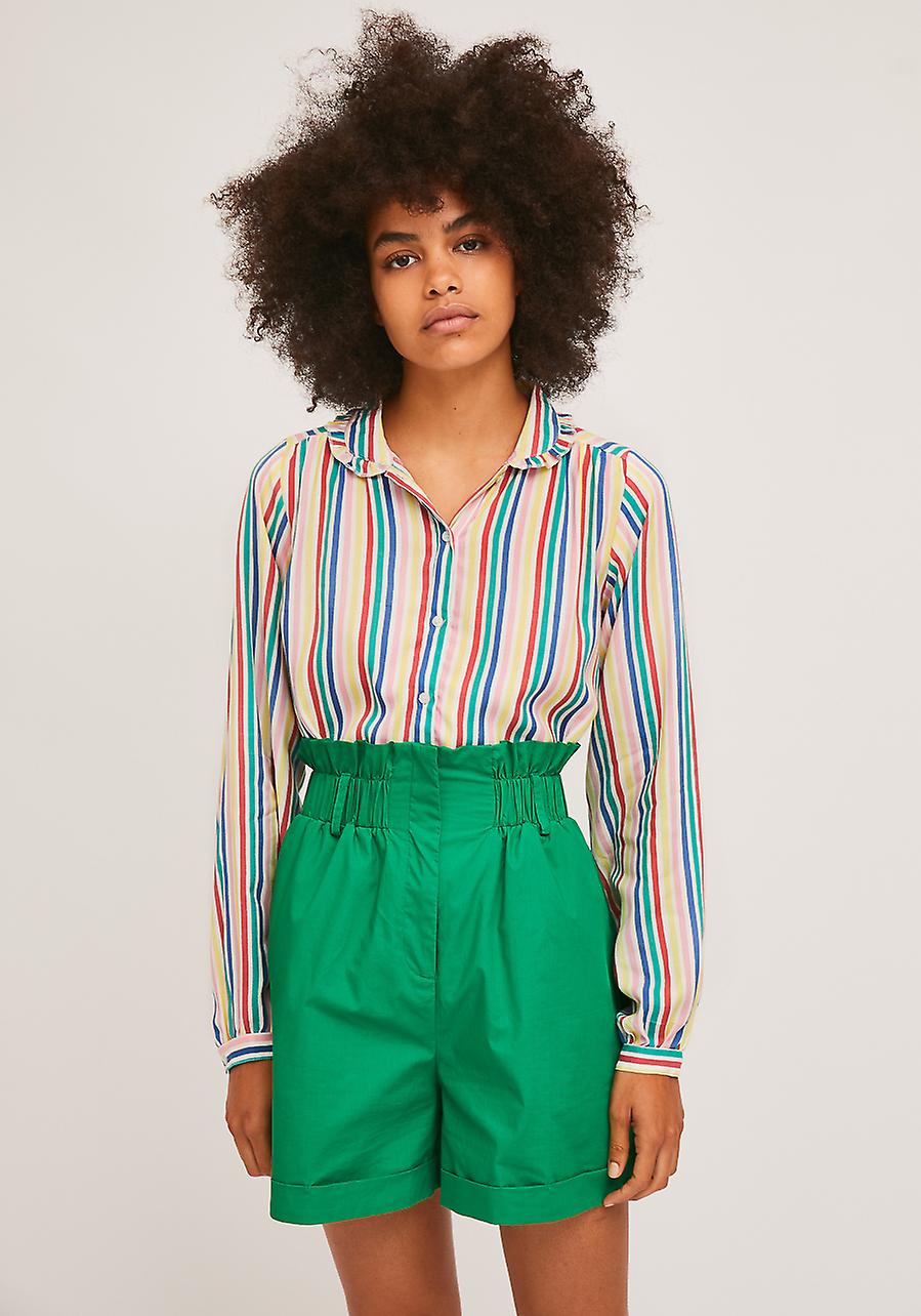 Compania Fantastica Long-sleeve Shirt with Multicolour Candy Stripe SS21PIC39