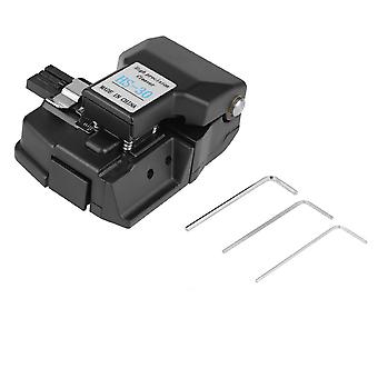 1 stuks zwarte HS-30 Hoge Precisie Fiber Optical Cleaver Cutter Tool voor glasvezel splitsen, duurzaam en efficiënt, gemakkelijk te gebruiken, ideaal voor telecom