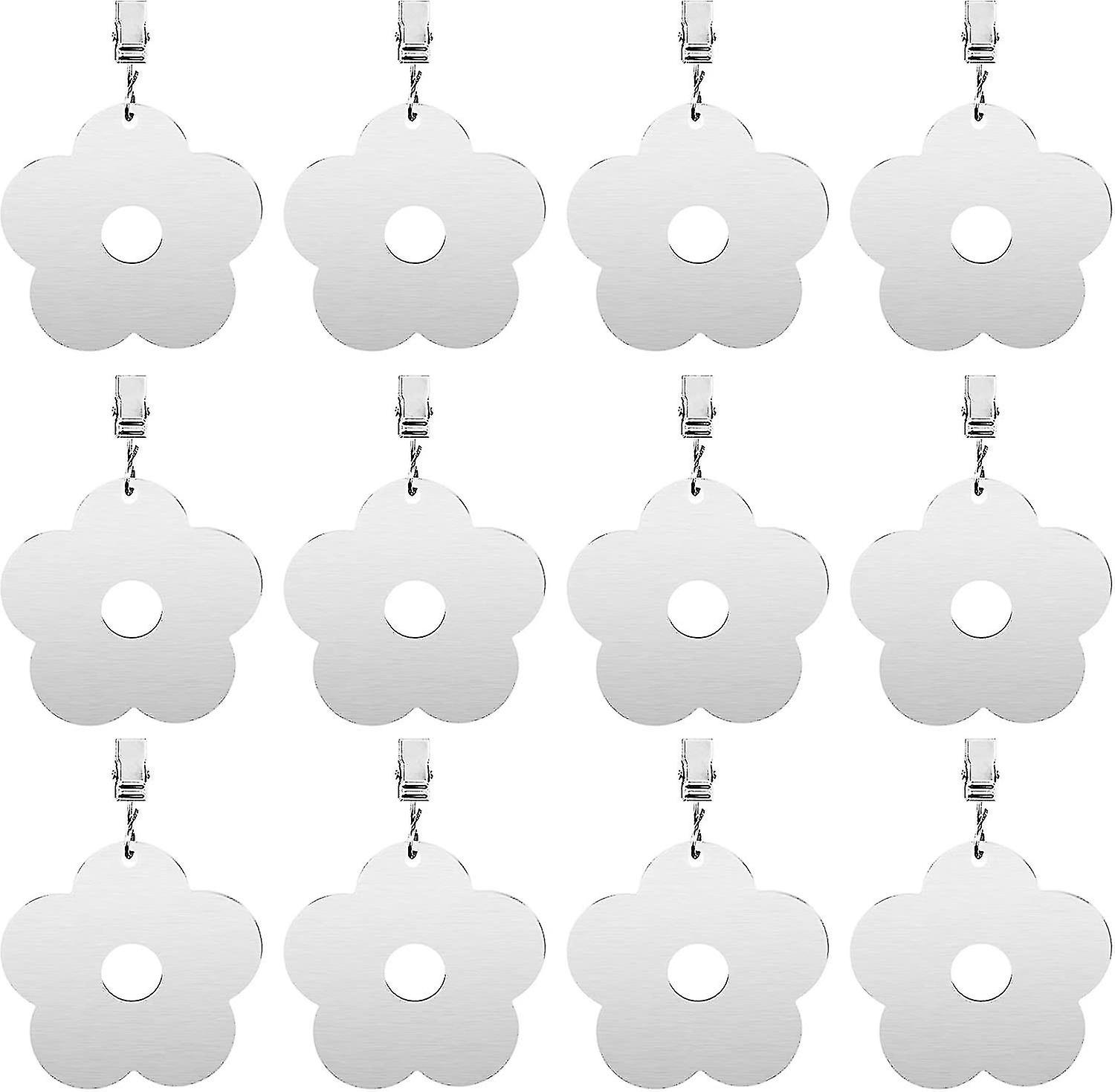 Tablecloth Weights, 12 Pcs Extra Heavy Tablecloth Weights, Garden Outdoor Tablecloth Weights