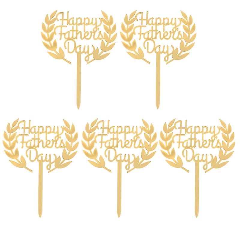 5pcs Father's Day Cake Insert