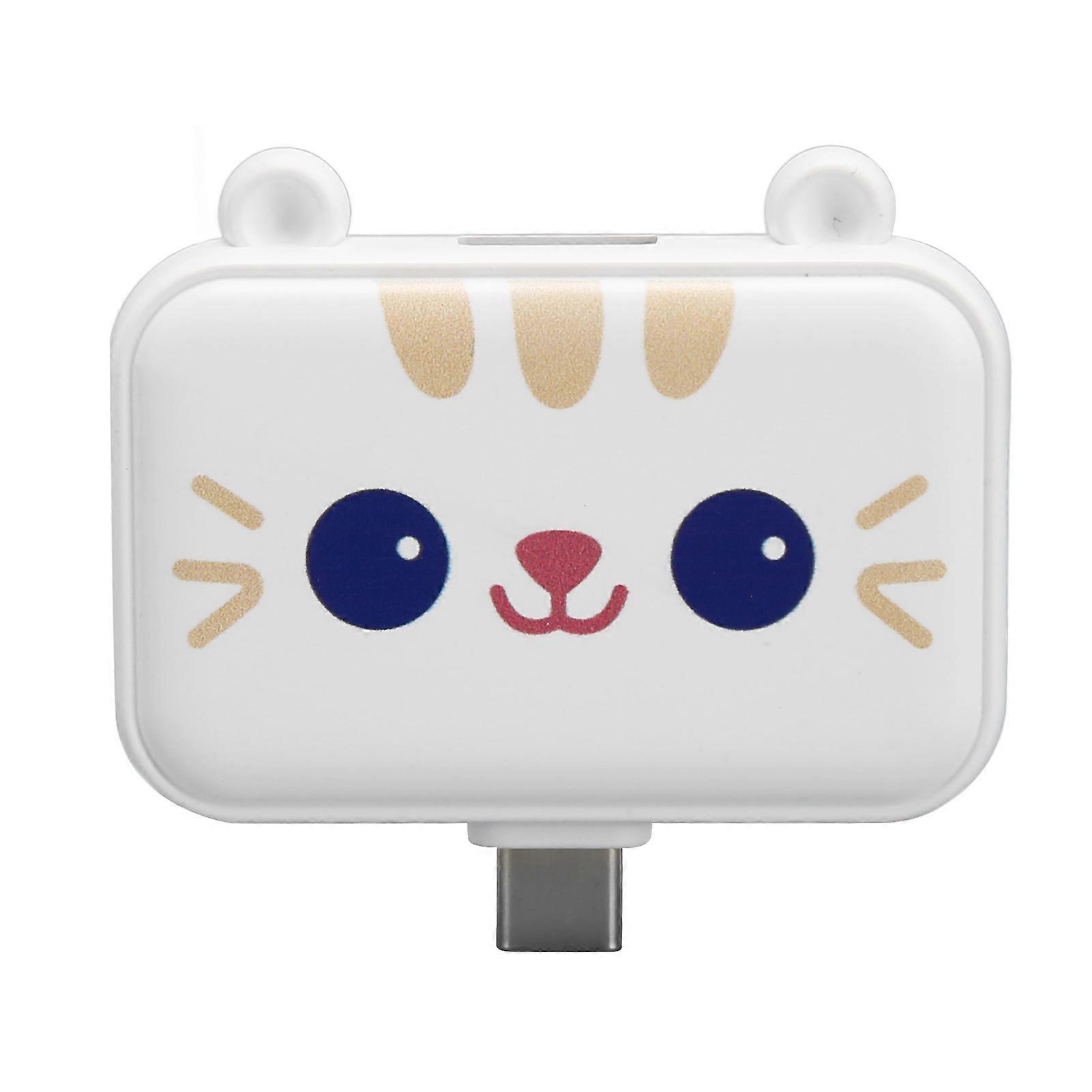 3 In 1 Type C Hub Docking Station High Speed Transmission Multifunction Type C To Usb3.0 Usb2.0 For Windows For Android White