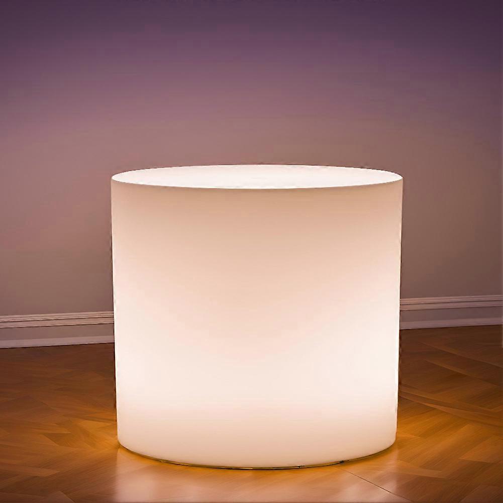 Vandue LED Glowing Cylinder Stool w/Infrared Remote Control - Color ...